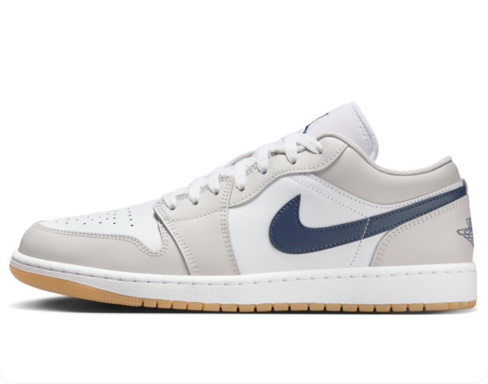 Air Jordan 1 Low 'Midnight Navy Neutral Grey' 553558-146