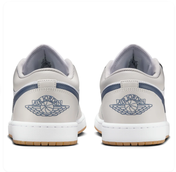 Air Jordan 1 Low 'Midnight Navy Neutral Grey' 553558-146