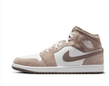 Air Jordan 1 Mid 'Enigma Stone/Olive Grey'