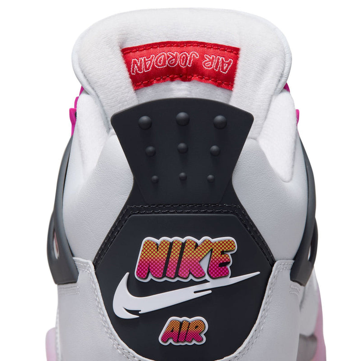 AIR JORDAN 4 RETRO  100OFF WHITEFIRE PINK-ANTHRACITE